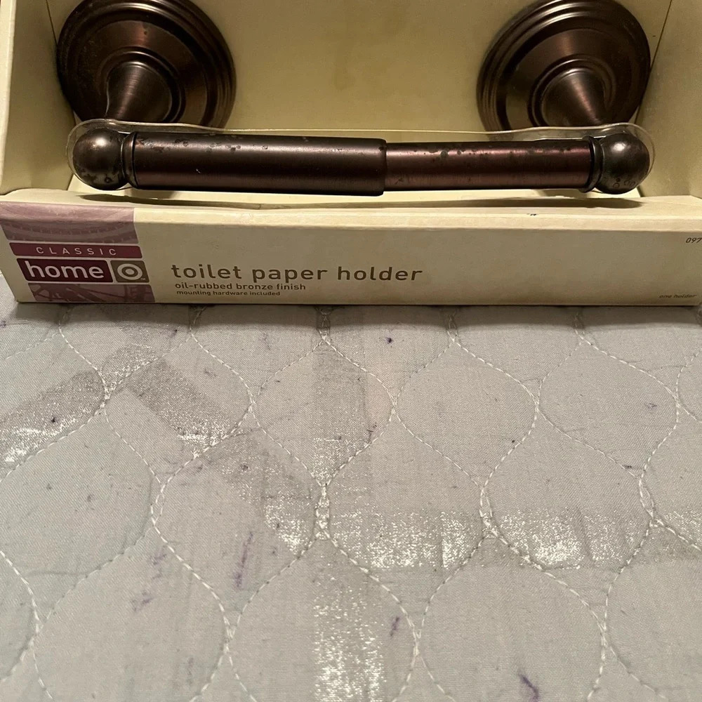 OIL RUBBED BRONZE~TOILET PAPER HOLDER~NIB